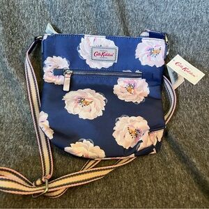 Cath Kidston Navy Floral Crossbody Bag